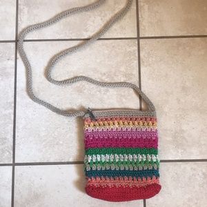 ✨The Sak ✨women’s crochet rainbow cross-body bag NWOT